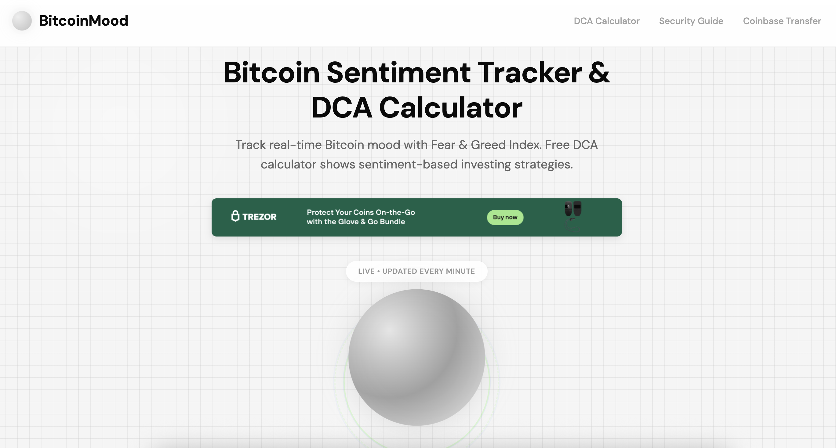 Screenshot 1 of Bitcoin Mood