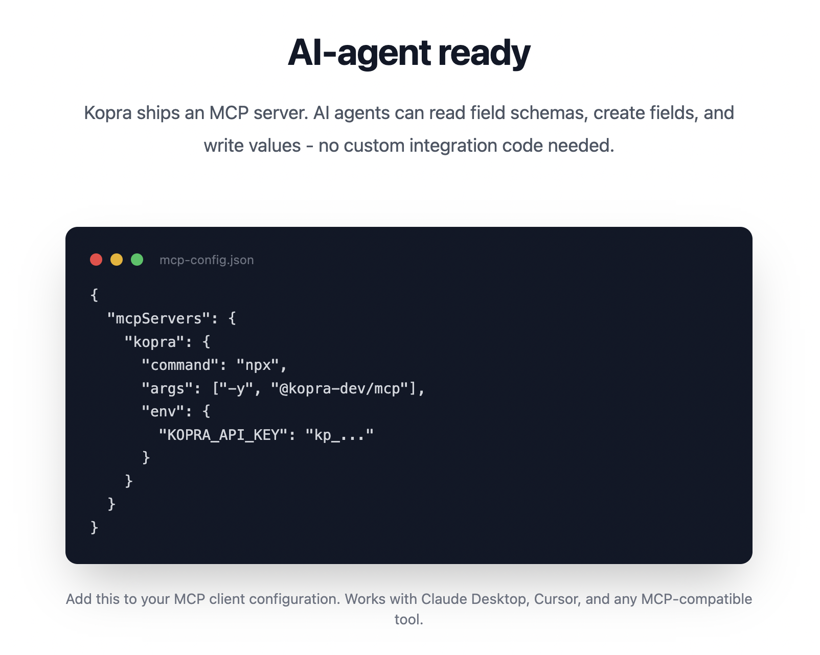 Screenshot 4 of Kopra - Custom Fields as a Service