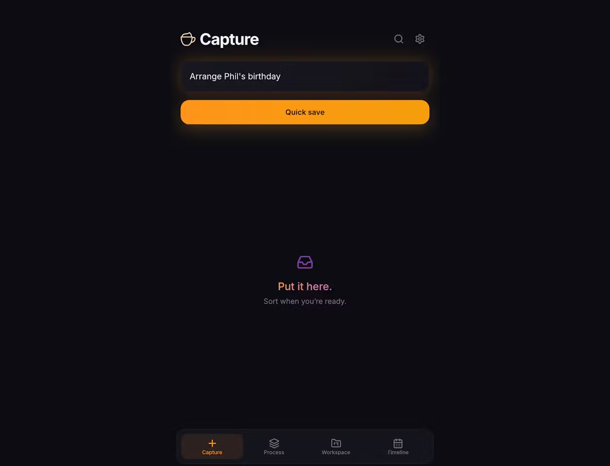 Screenshot 2 of Cappu.app