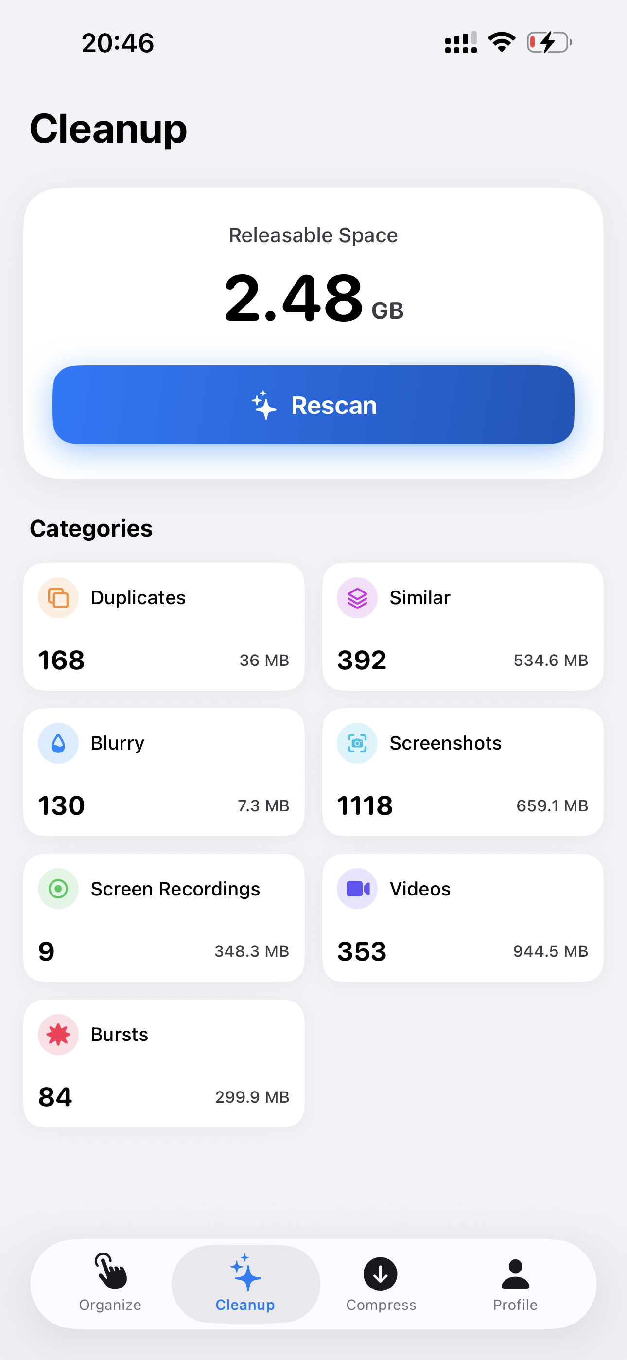 Screenshot 4 of PicKeep – AI Photo Cleaner