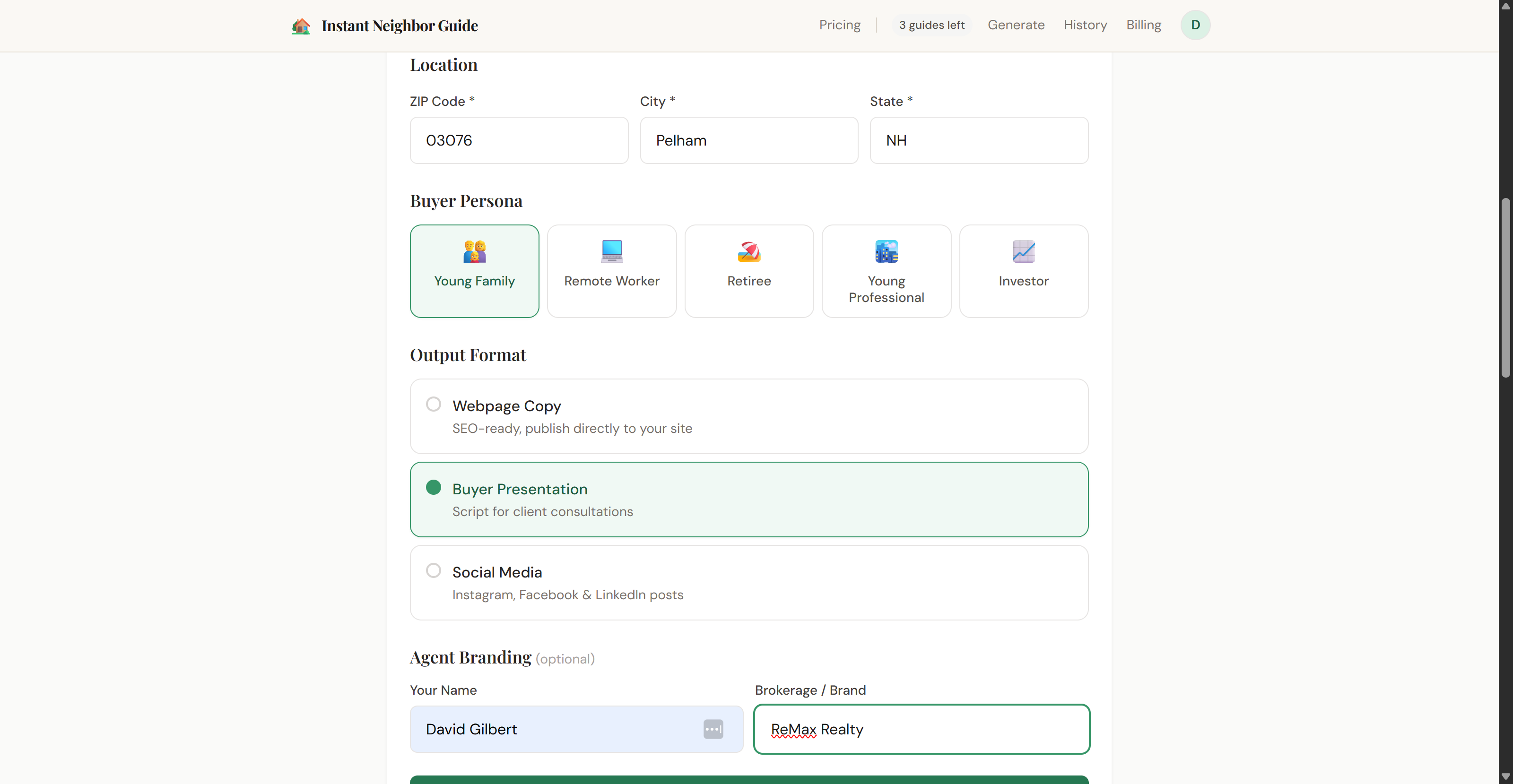 Screenshot 1 of Instant Neighbor Guide