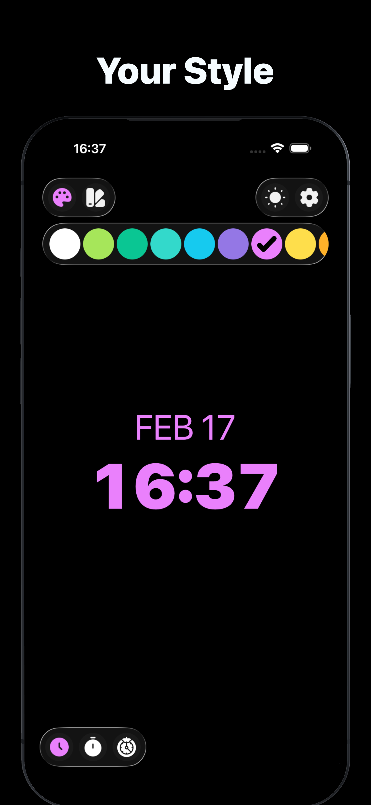 Screenshot 7 of Stand Clock Dispaly