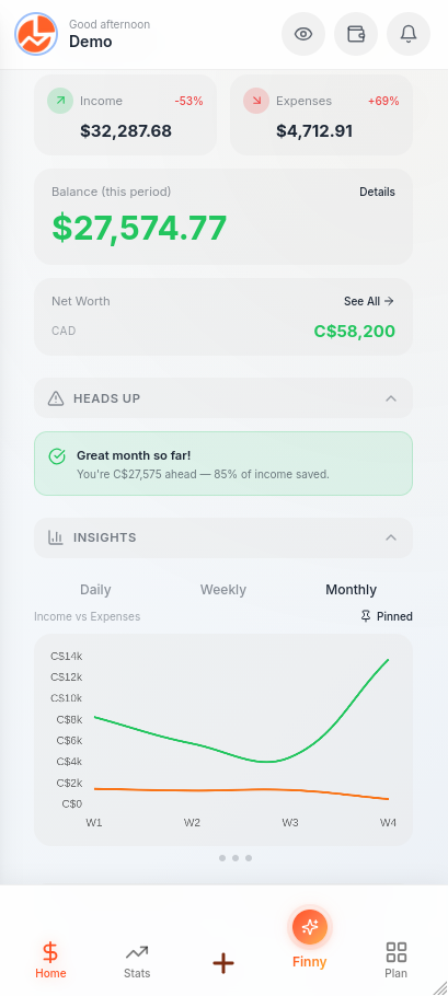 Screenshot 3 of Fintrack