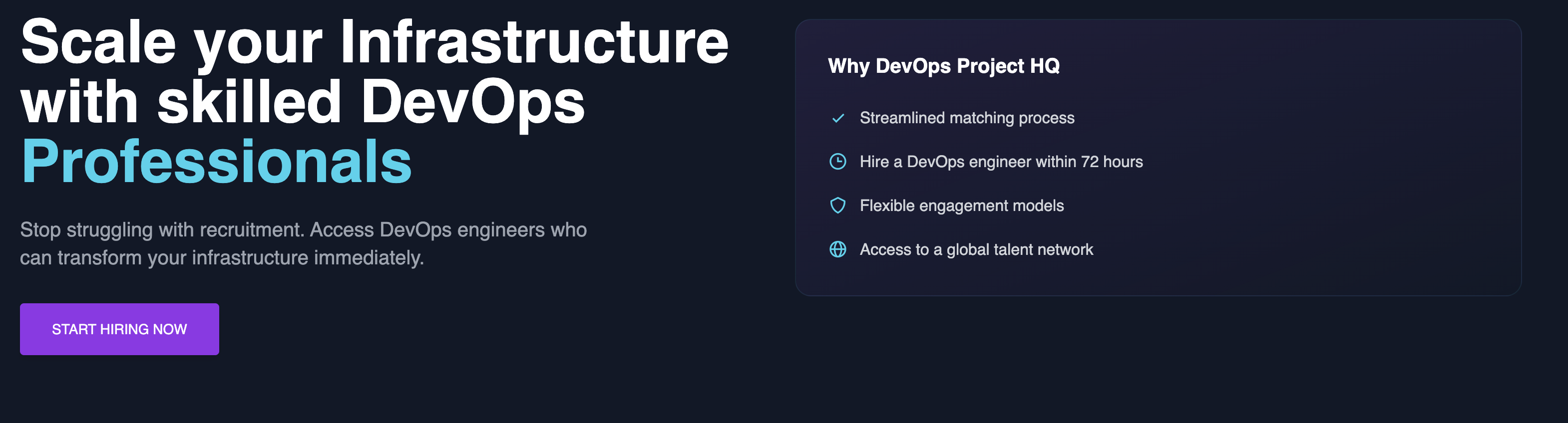 Screenshot 1 of DevOpsProjectsHQ