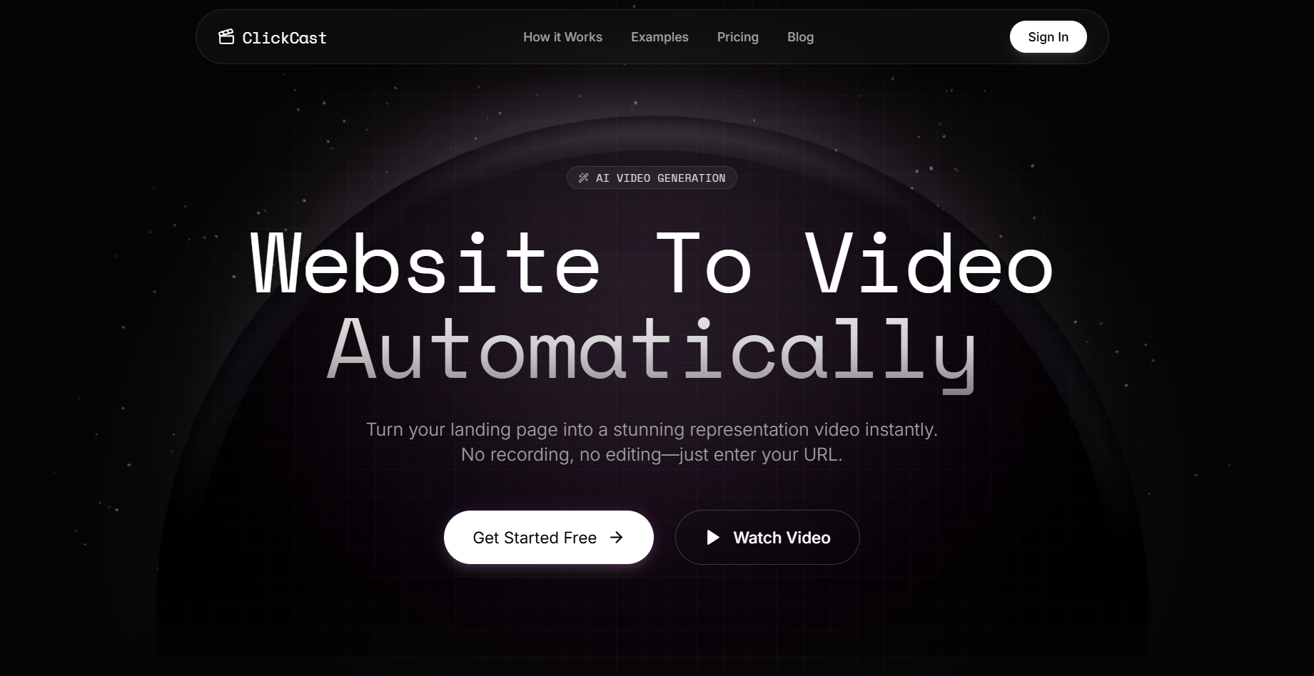 Screenshot 1 of ClickCast