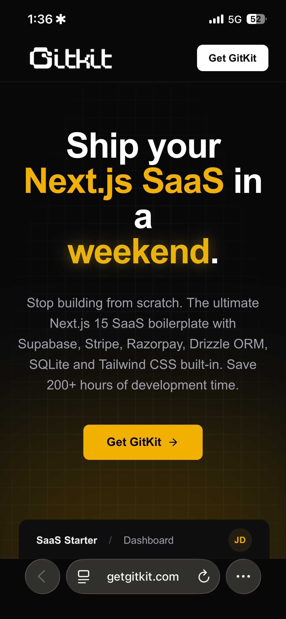 Screenshot 1 of GitKit