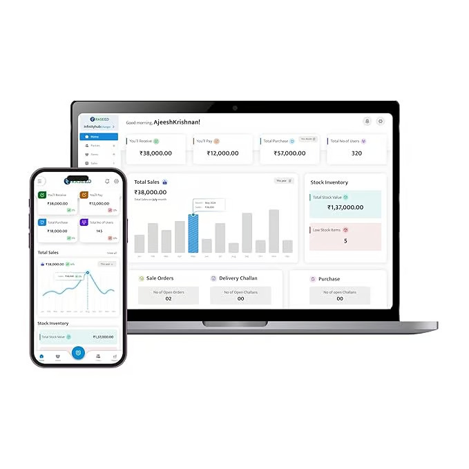 Screenshot 2 of Raseed GST Billing & Invoicing