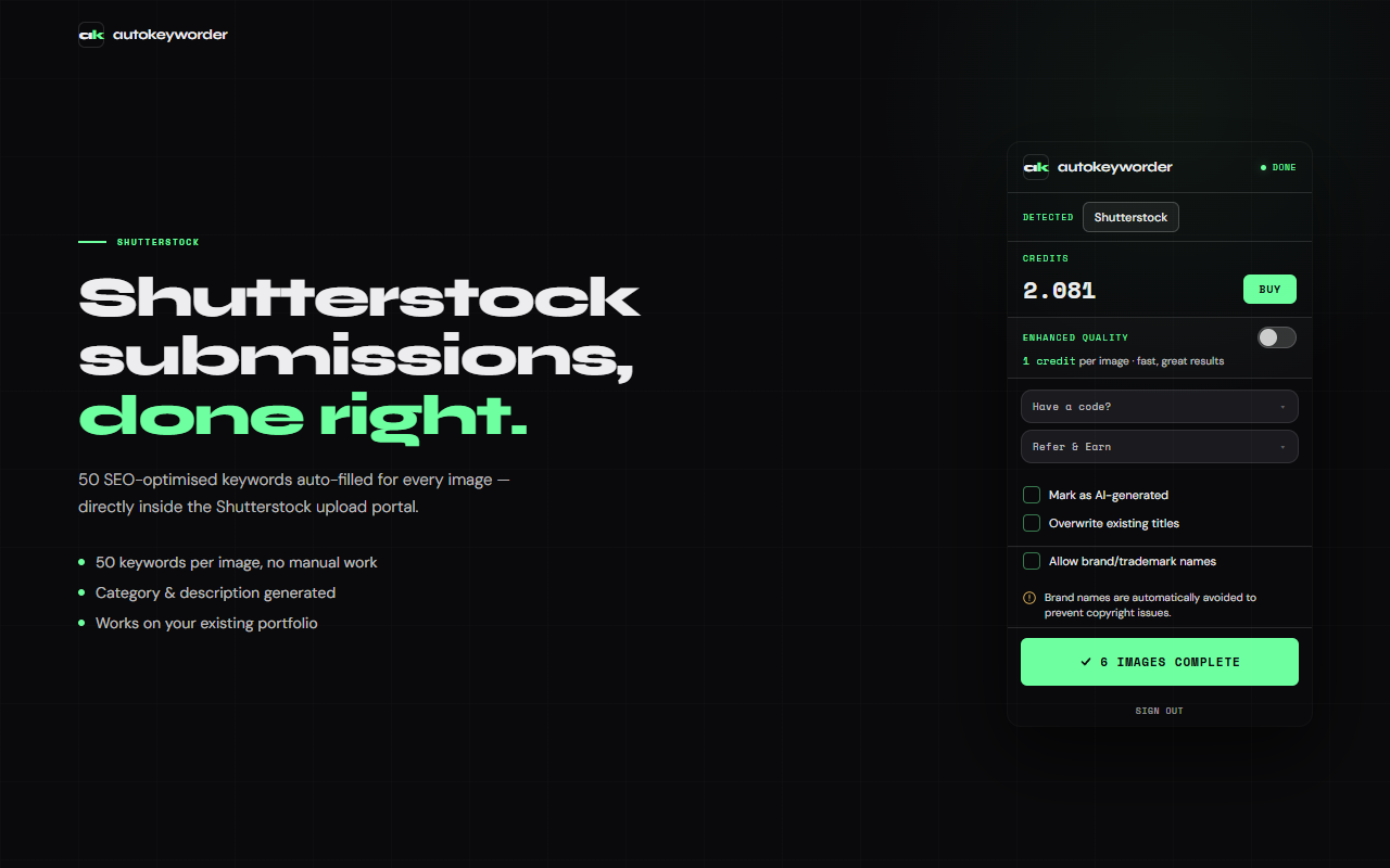 Screenshot 2 of Autokeyworder