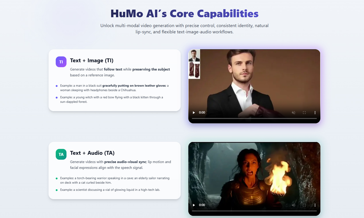 Screenshot 3 of HuMo AI: Human-Centric Video Generation