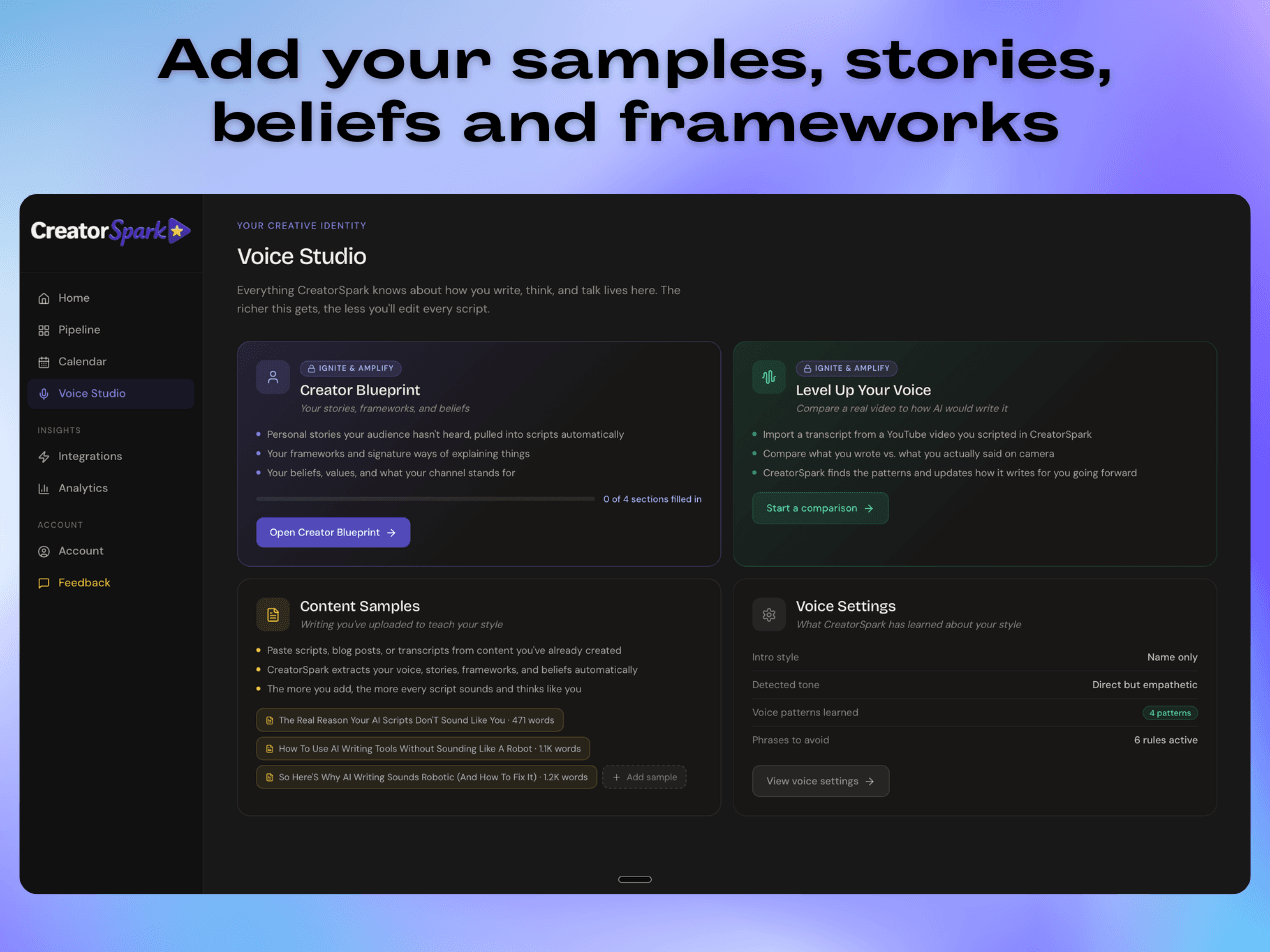 Screenshot 2 of CreatorSpark