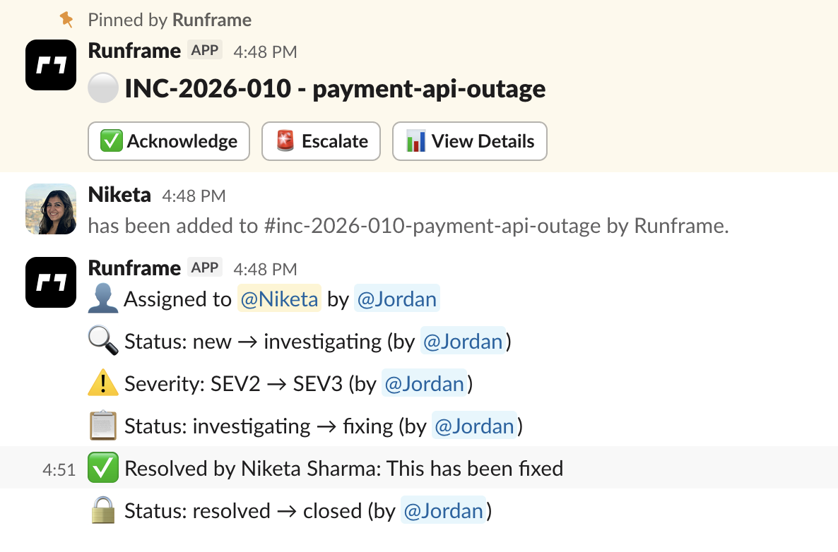 Screenshot 1 of Runframe