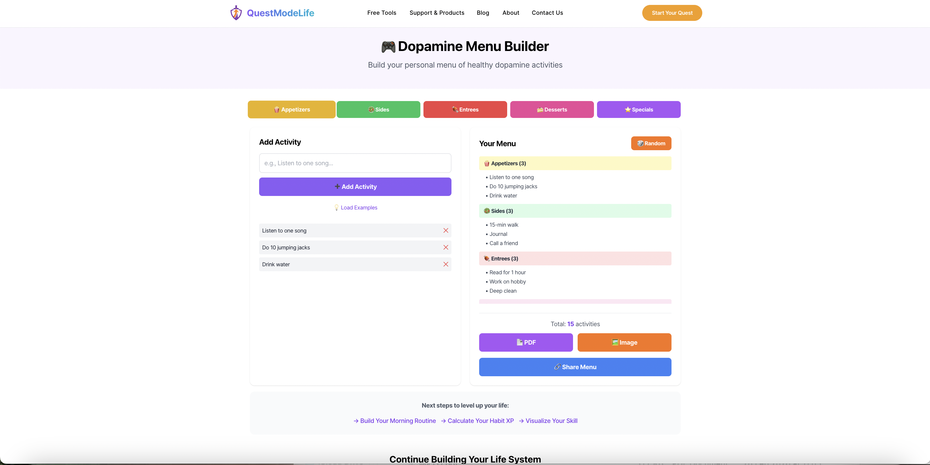 Screenshot 3 of QuestModeLife