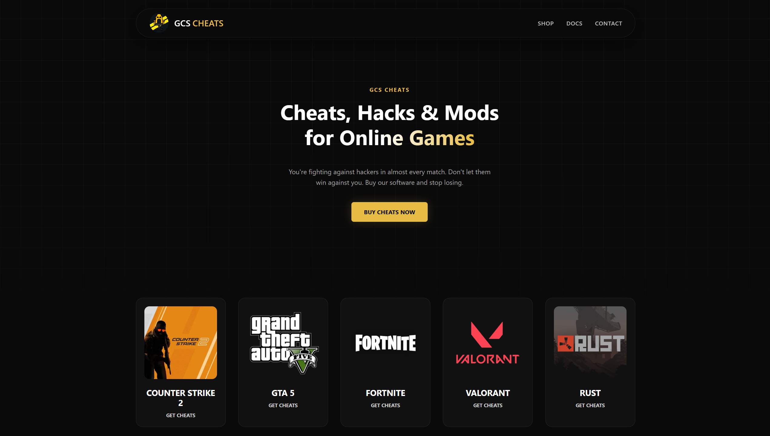 Screenshot 1 of GCS Cheats