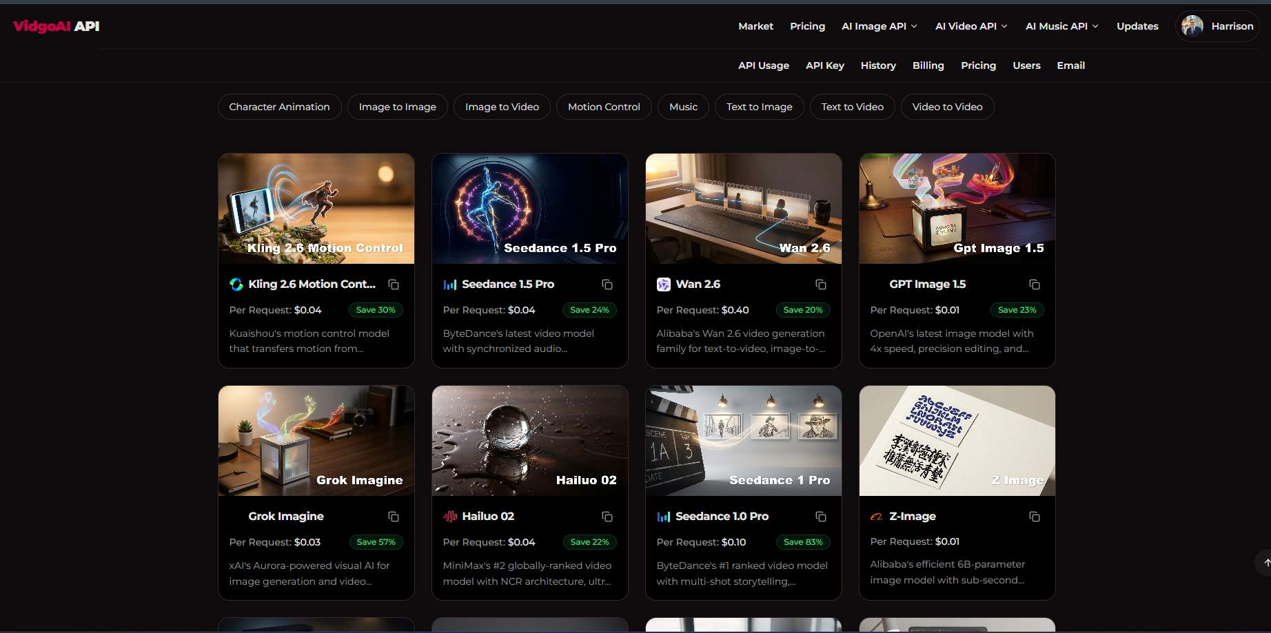 Screenshot 2 of Vidgo API