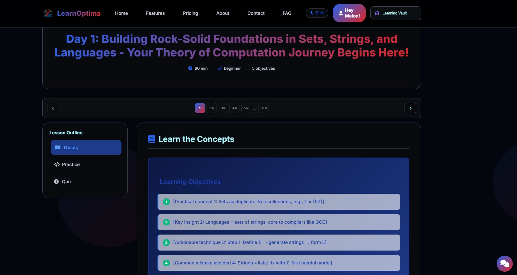 Screenshot 3 of LearnOptima