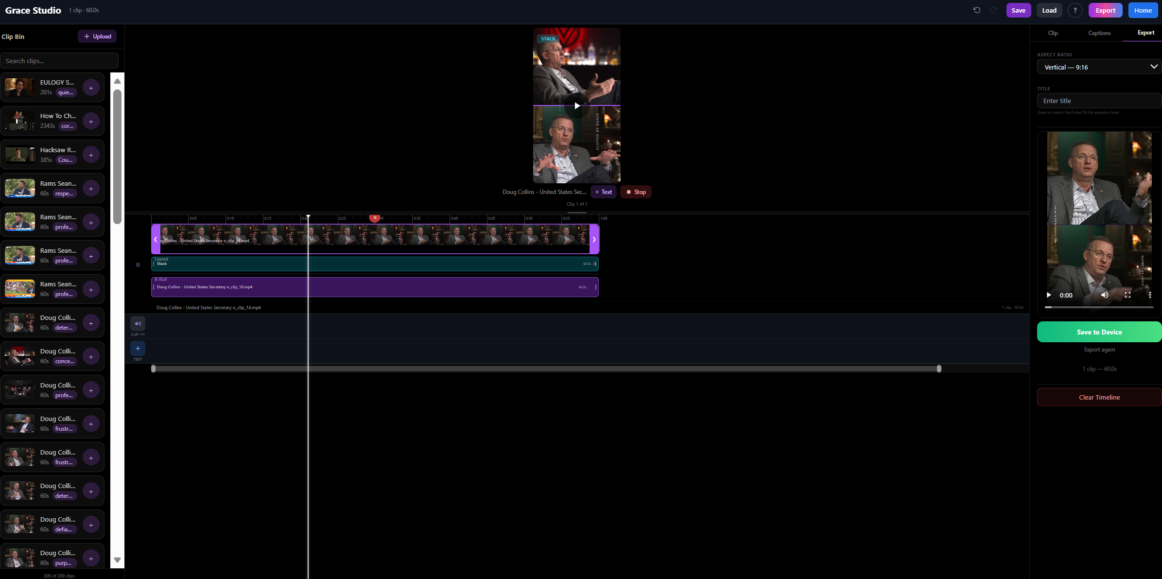 Screenshot 5 of Grace — AI Moment Detection Engine