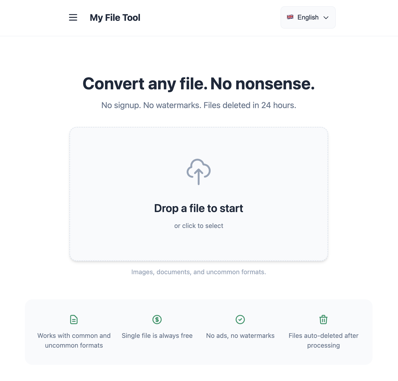 Screenshot 1 of My File Tool