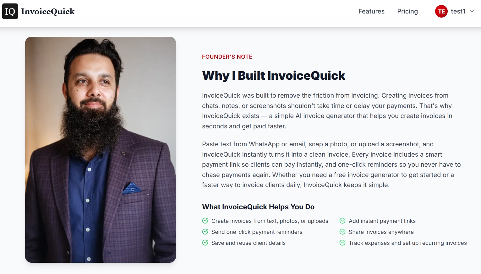 Screenshot 3 of InvoiceQuick