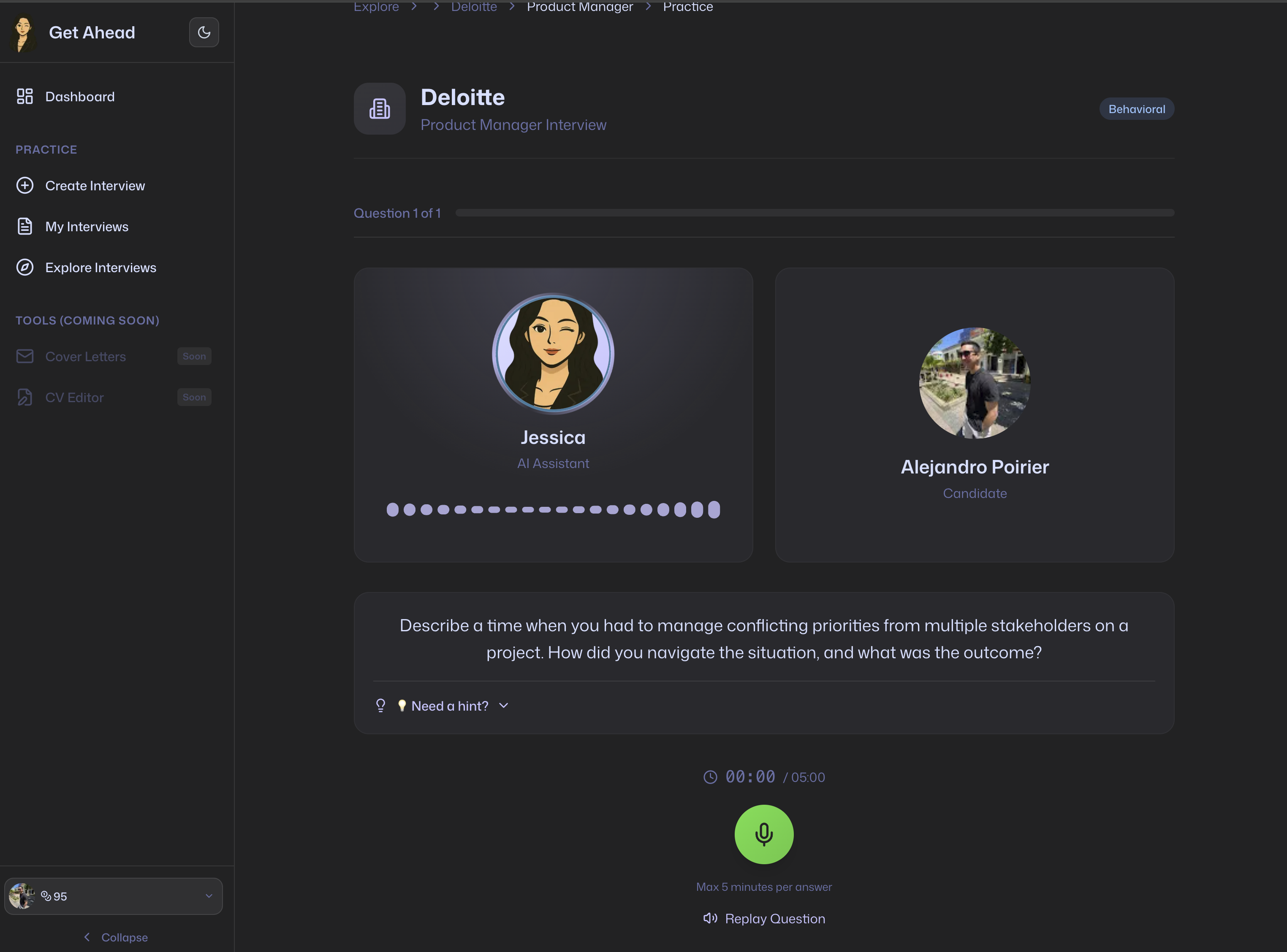 Screenshot 3 of Get Ahead AI