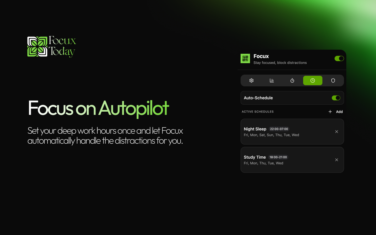 Screenshot 3 of Focux- Mindful Blocking