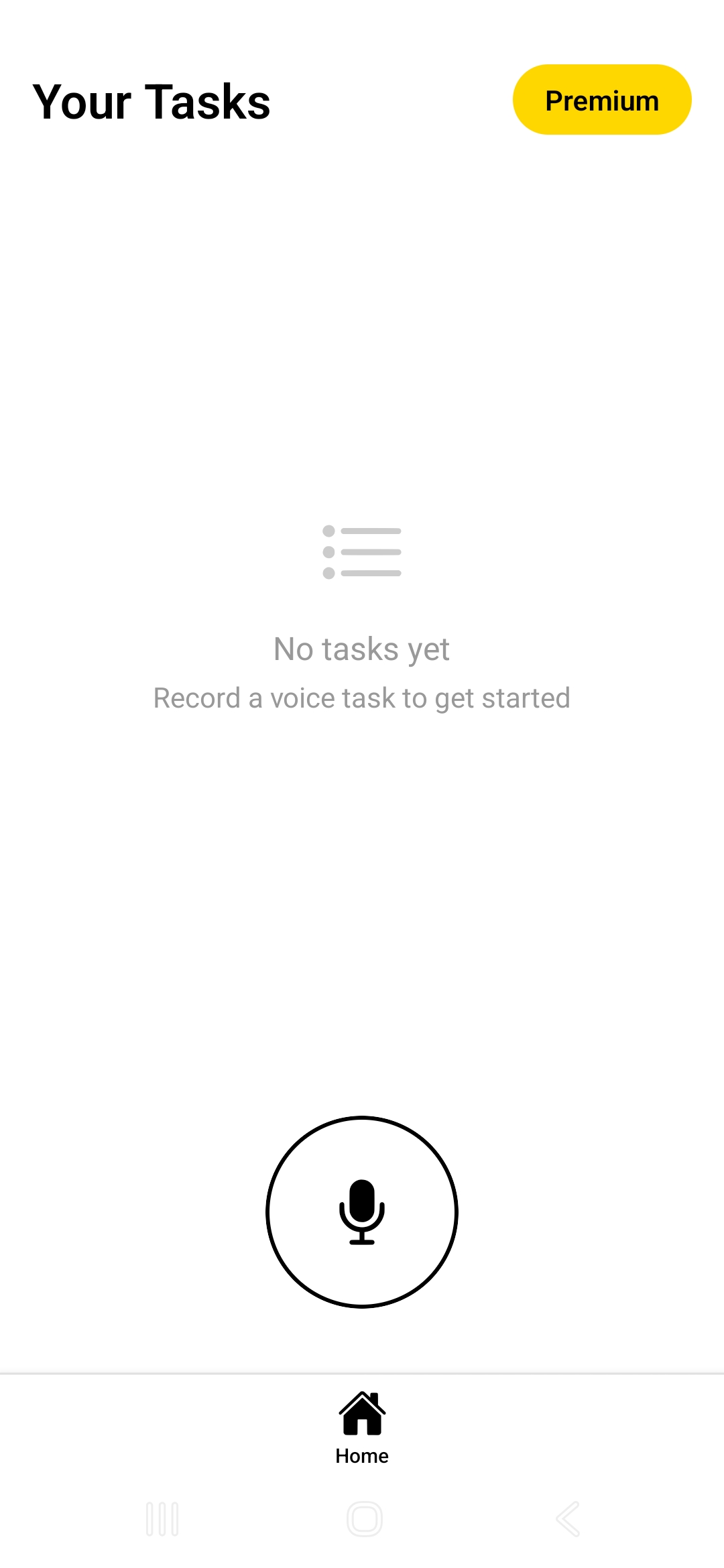 Screenshot 2 of SayDo - Voice-First Task Capture