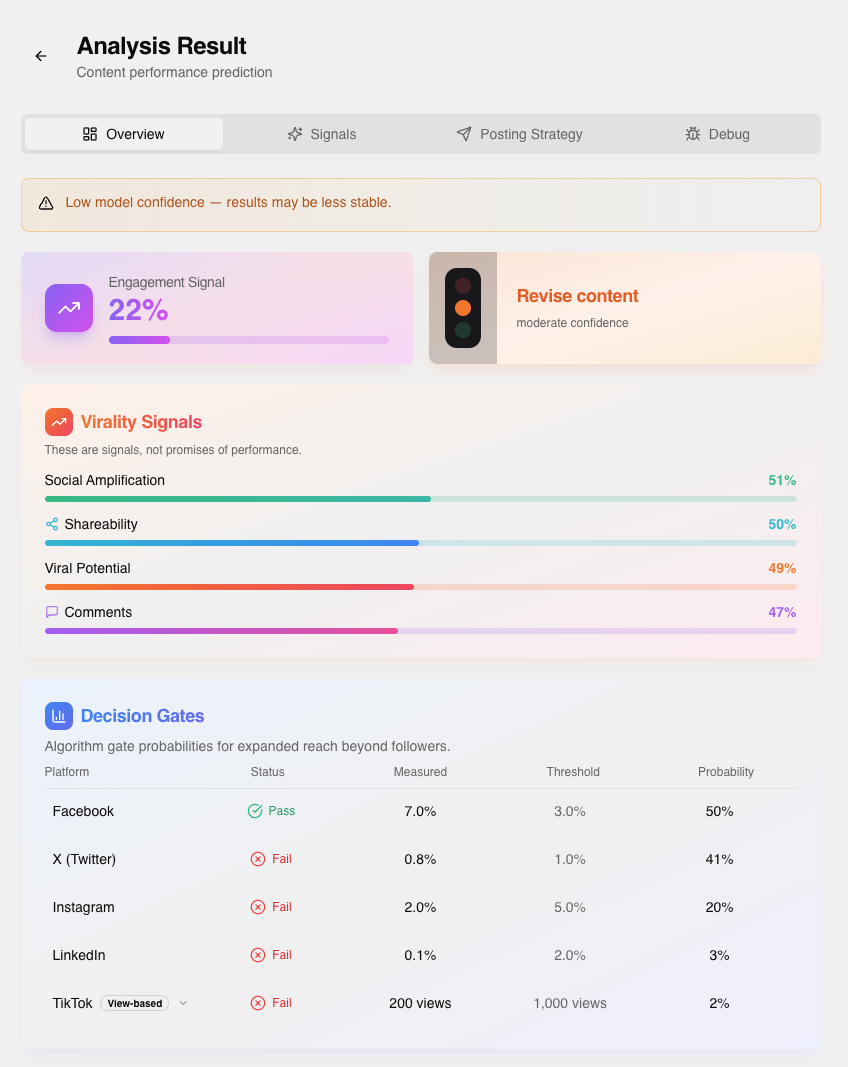 Screenshot 1 of Viral.expert
