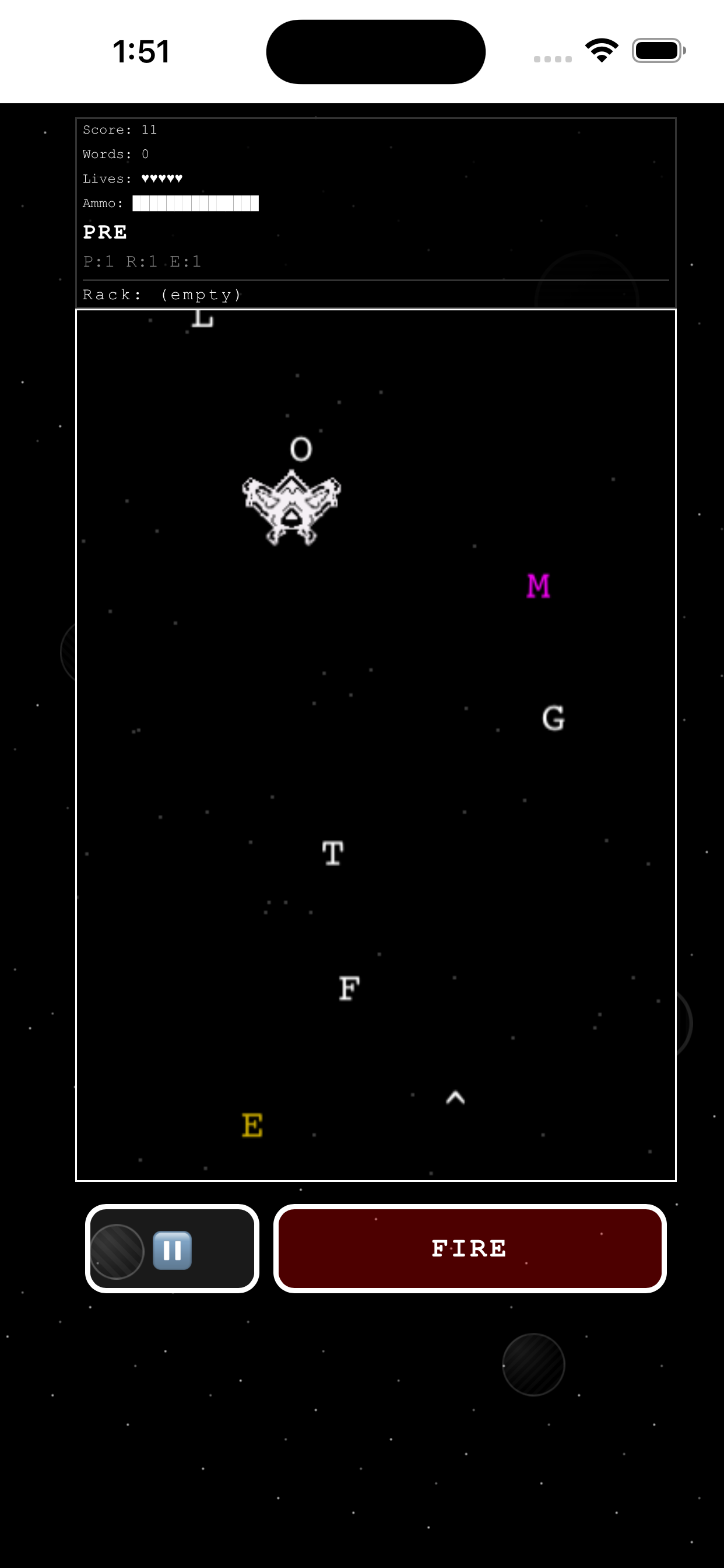 Screenshot 2 of LexInvaders