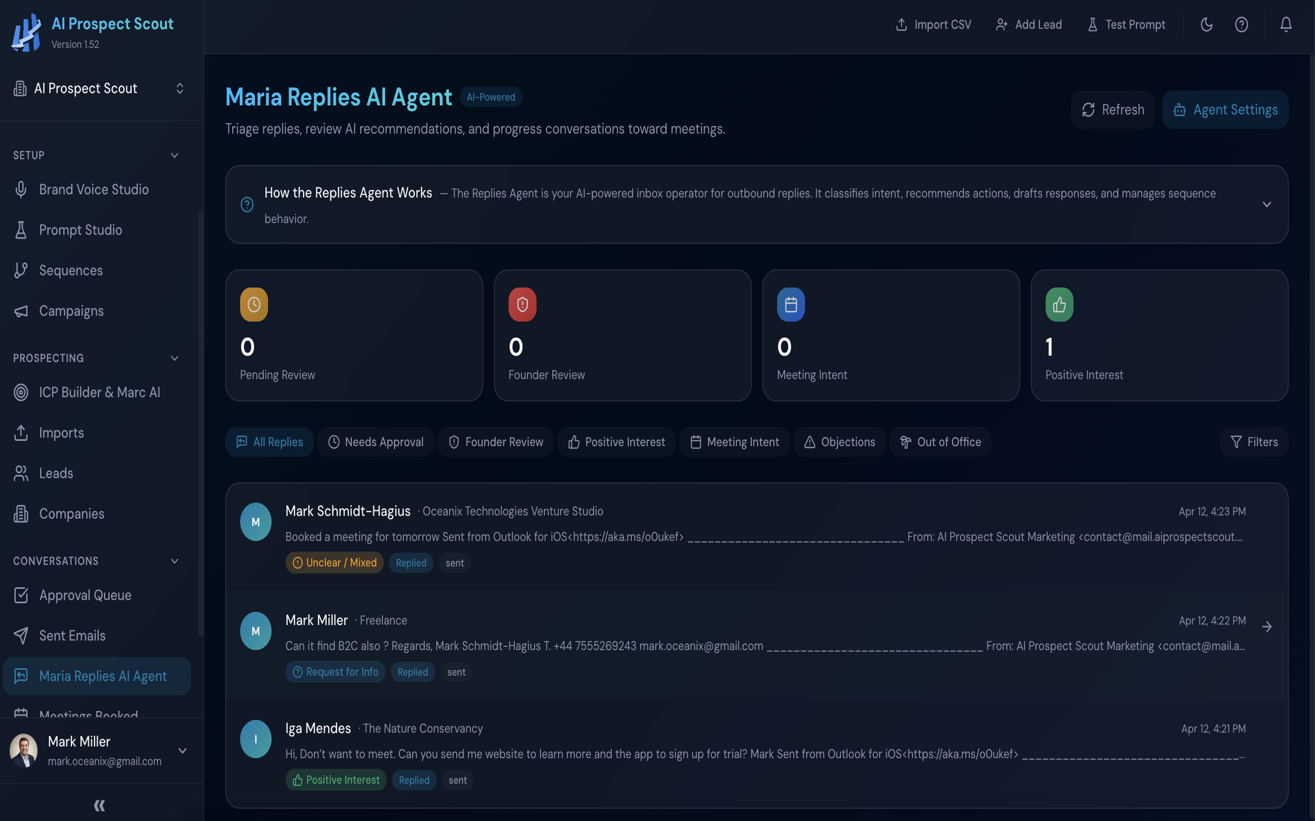 Screenshot 6 of AI Prospect Scout