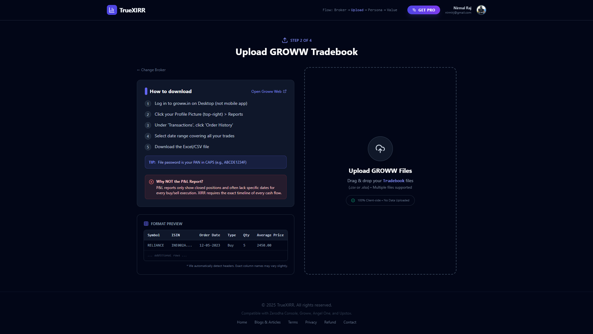 Screenshot 4 of TrueXIRR