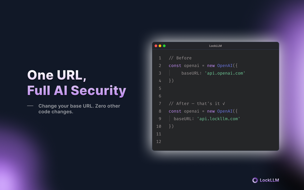 Screenshot 3 of LockLLM