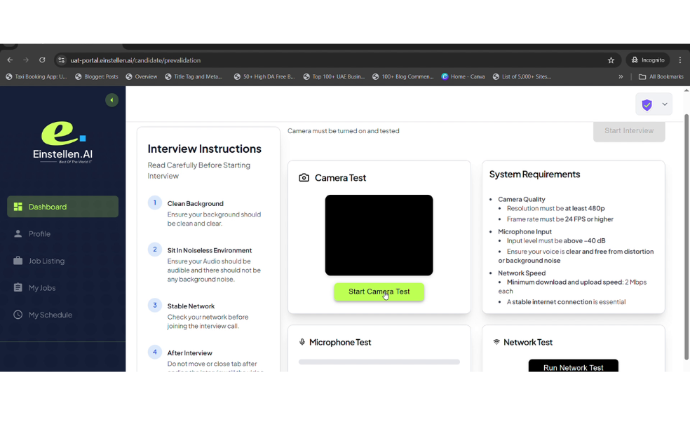 Screenshot 1 of Einstellen AI