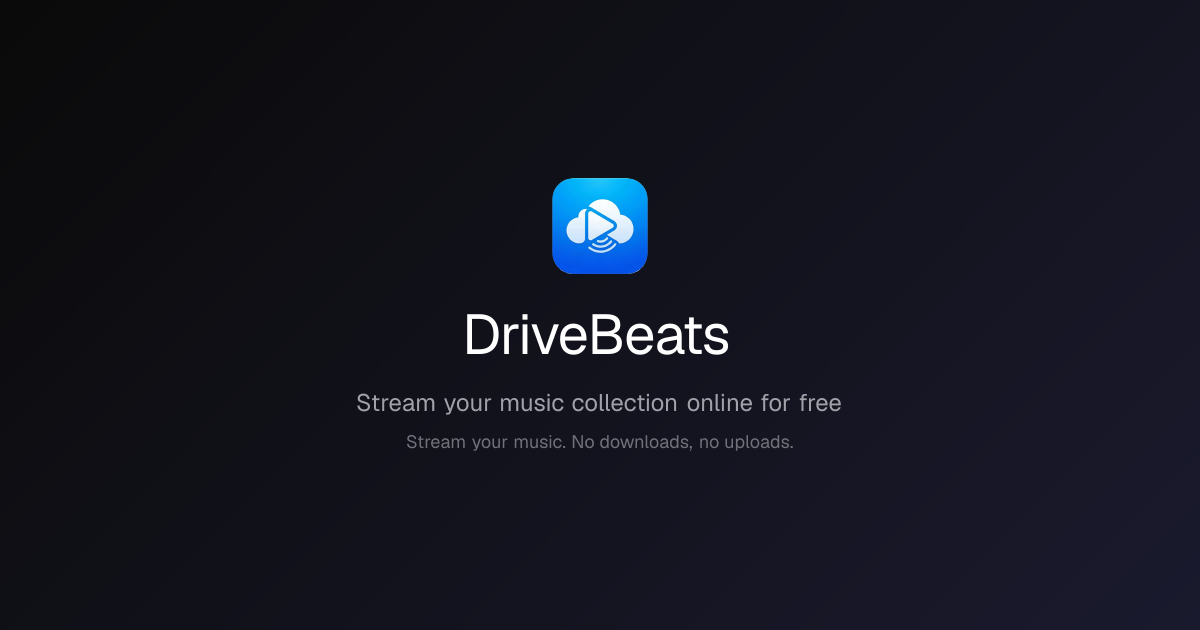 Screenshot 1 of DriveBeats