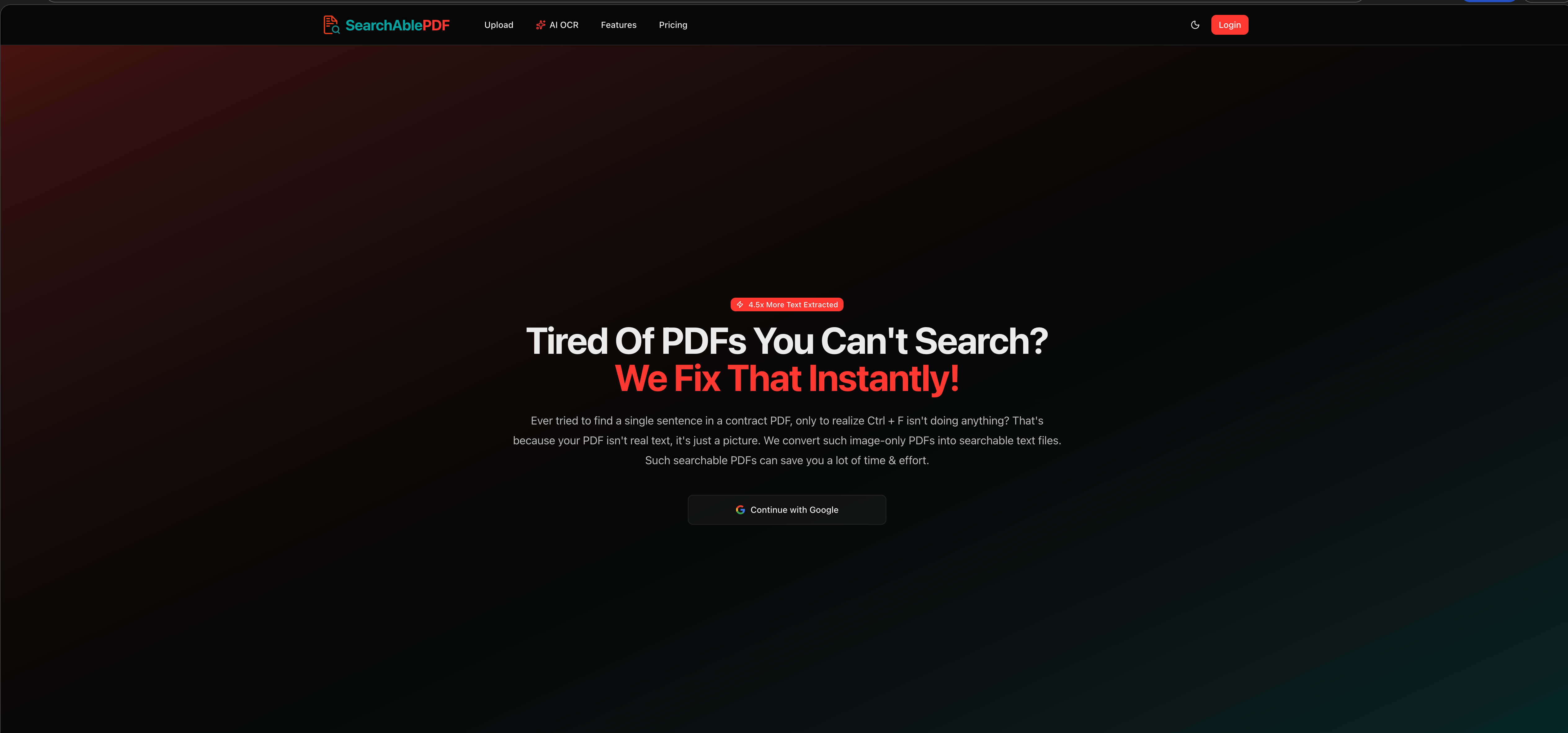 Screenshot 1 of SearchAblePDF