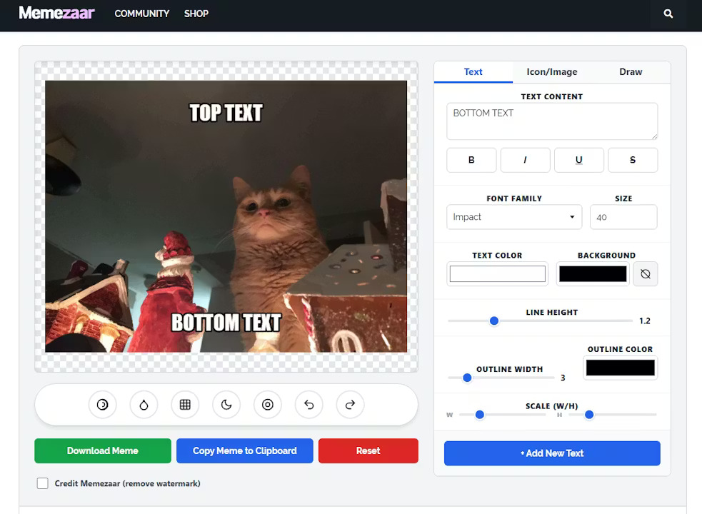 Screenshot 1 of Memezaar