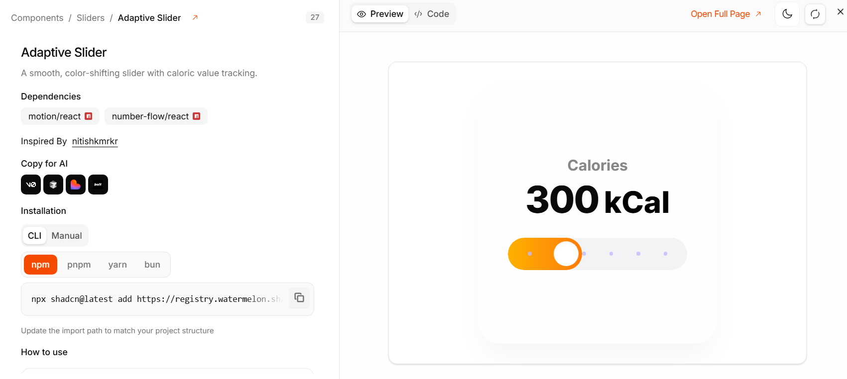 Screenshot 2 of Watermelon UI