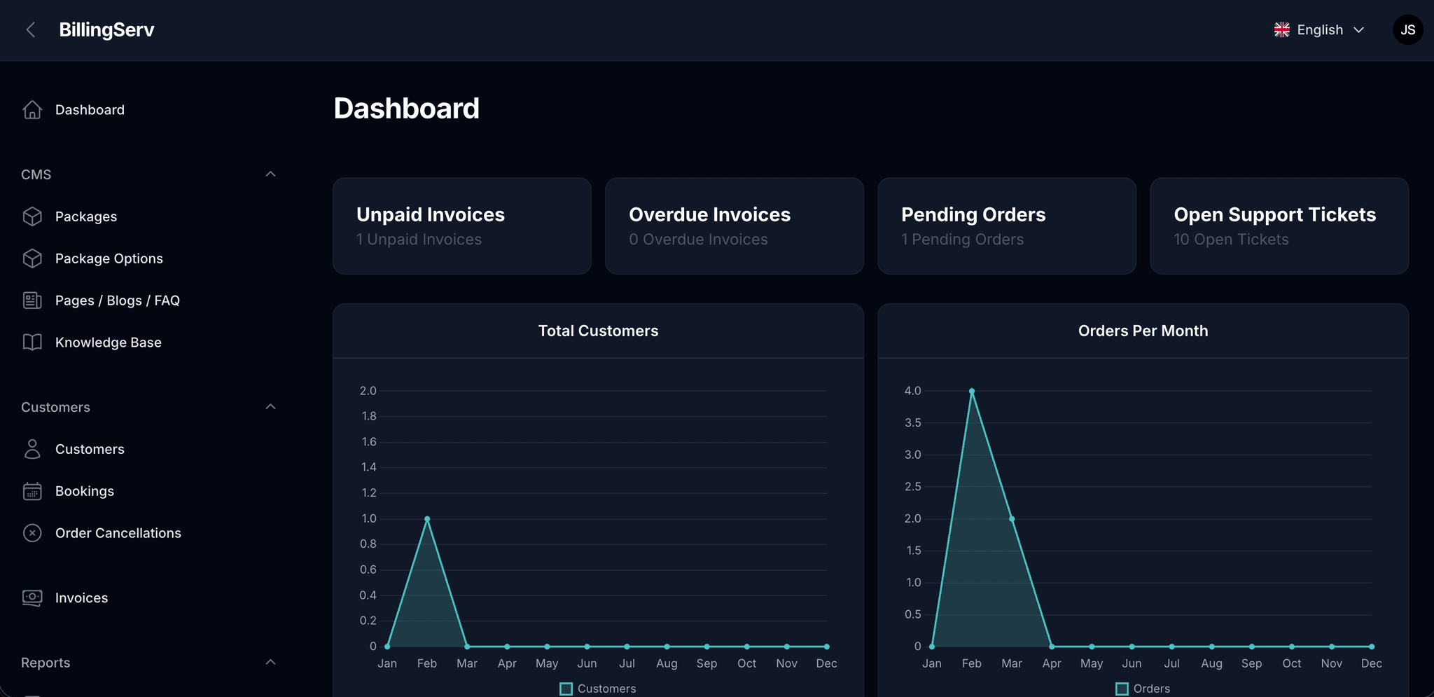 Screenshot 4 of BillingServ