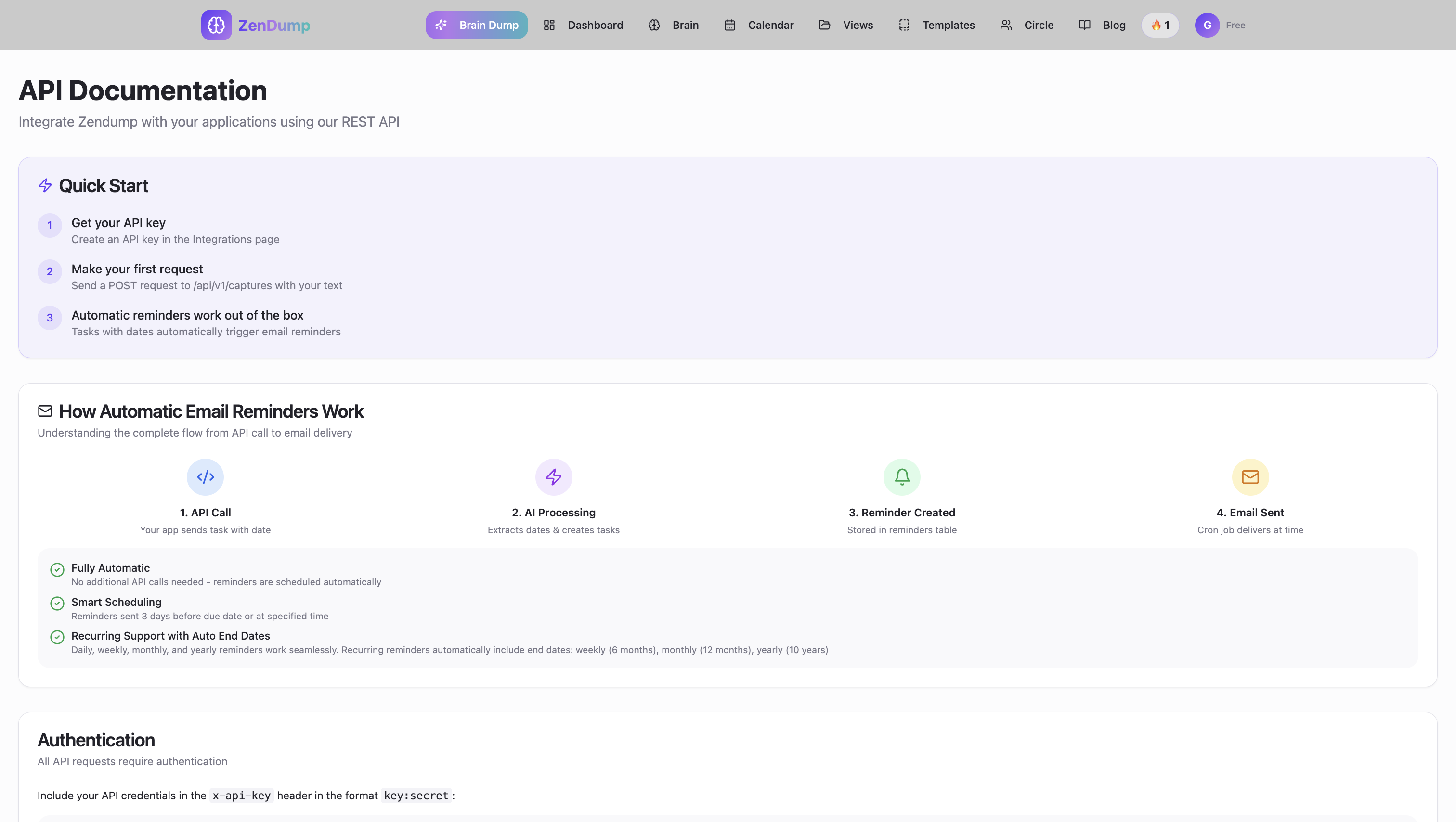 Screenshot 9 of ZenDump - Your AI-Powered Second Brain