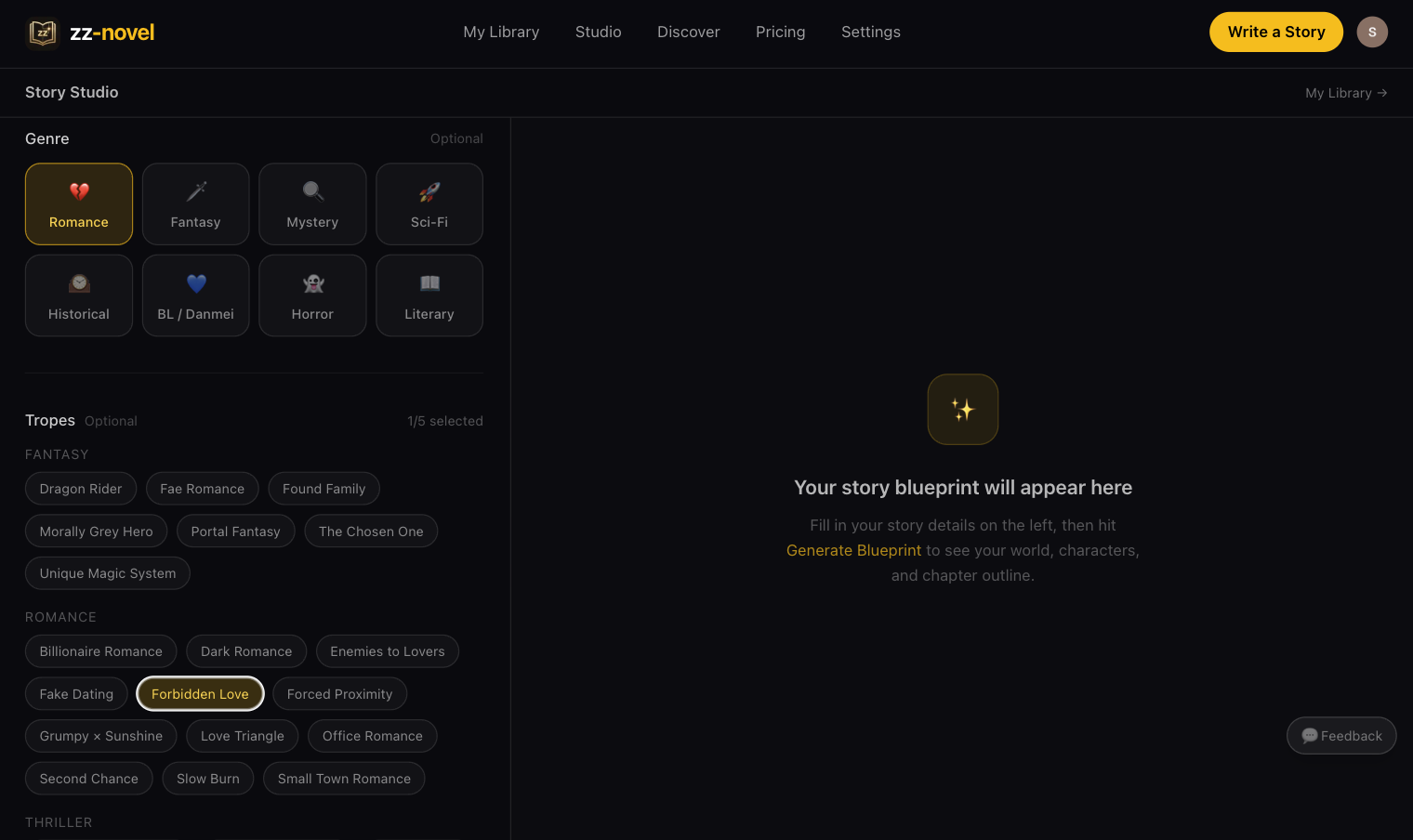 Screenshot 3 of zz-novel