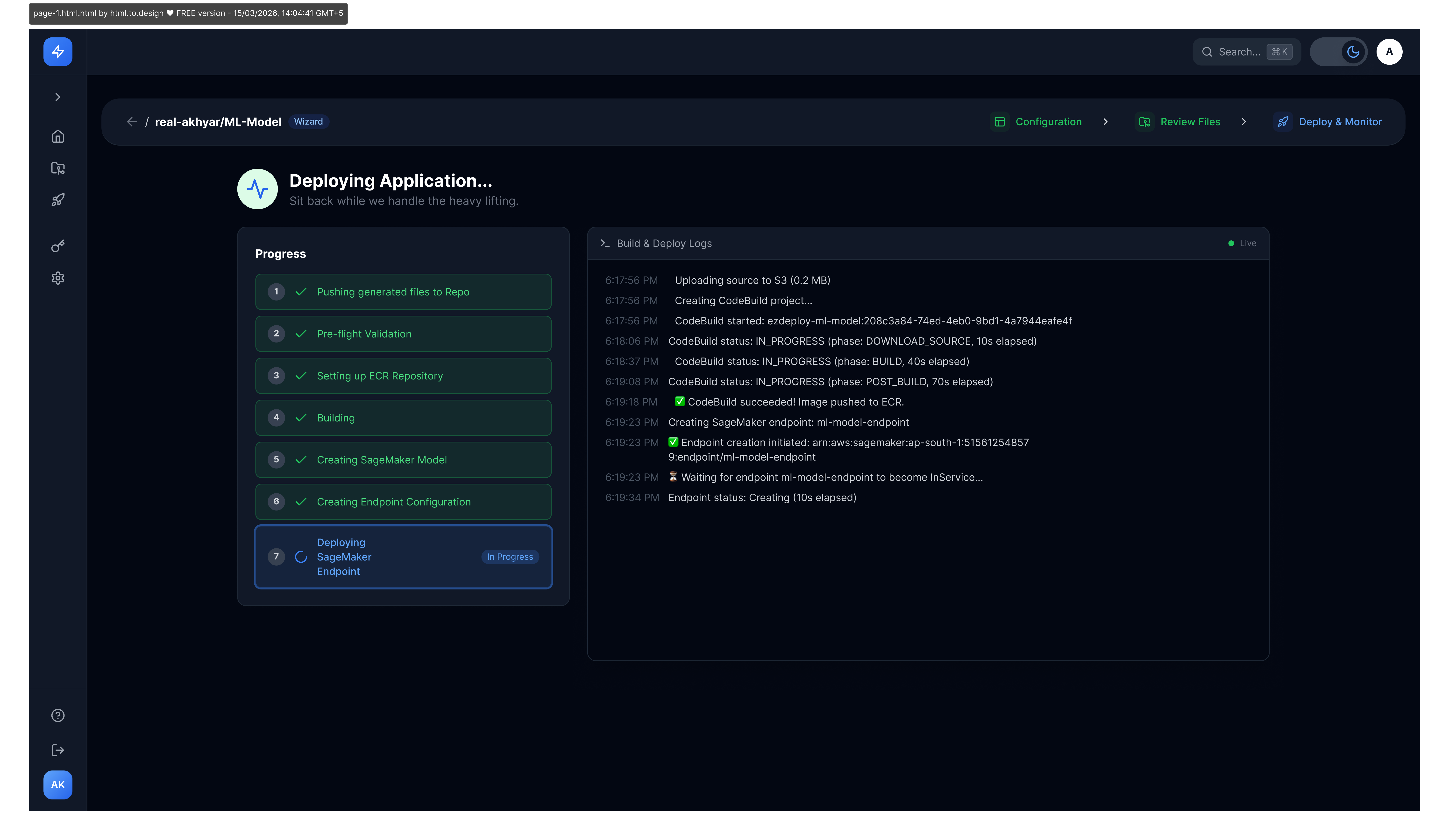 Screenshot 4 of EzDeploy
