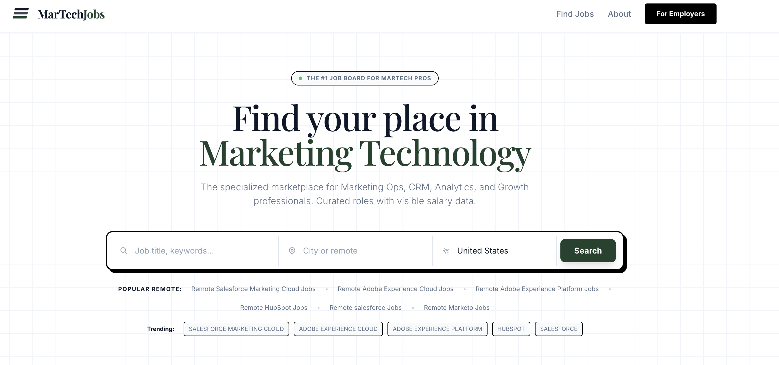 Screenshot 1 of Martechjobs.io