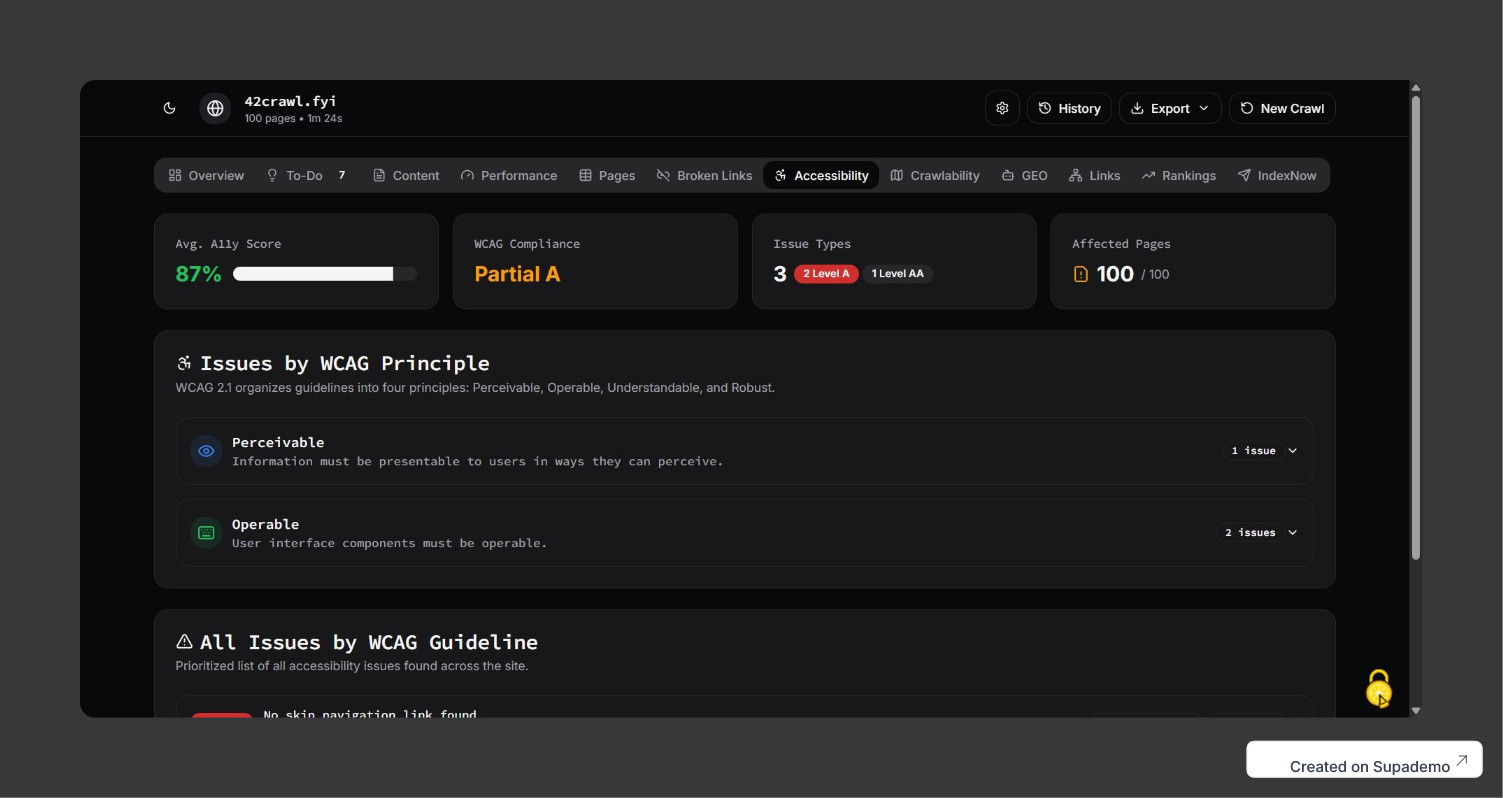 Screenshot 2 of 42crawl