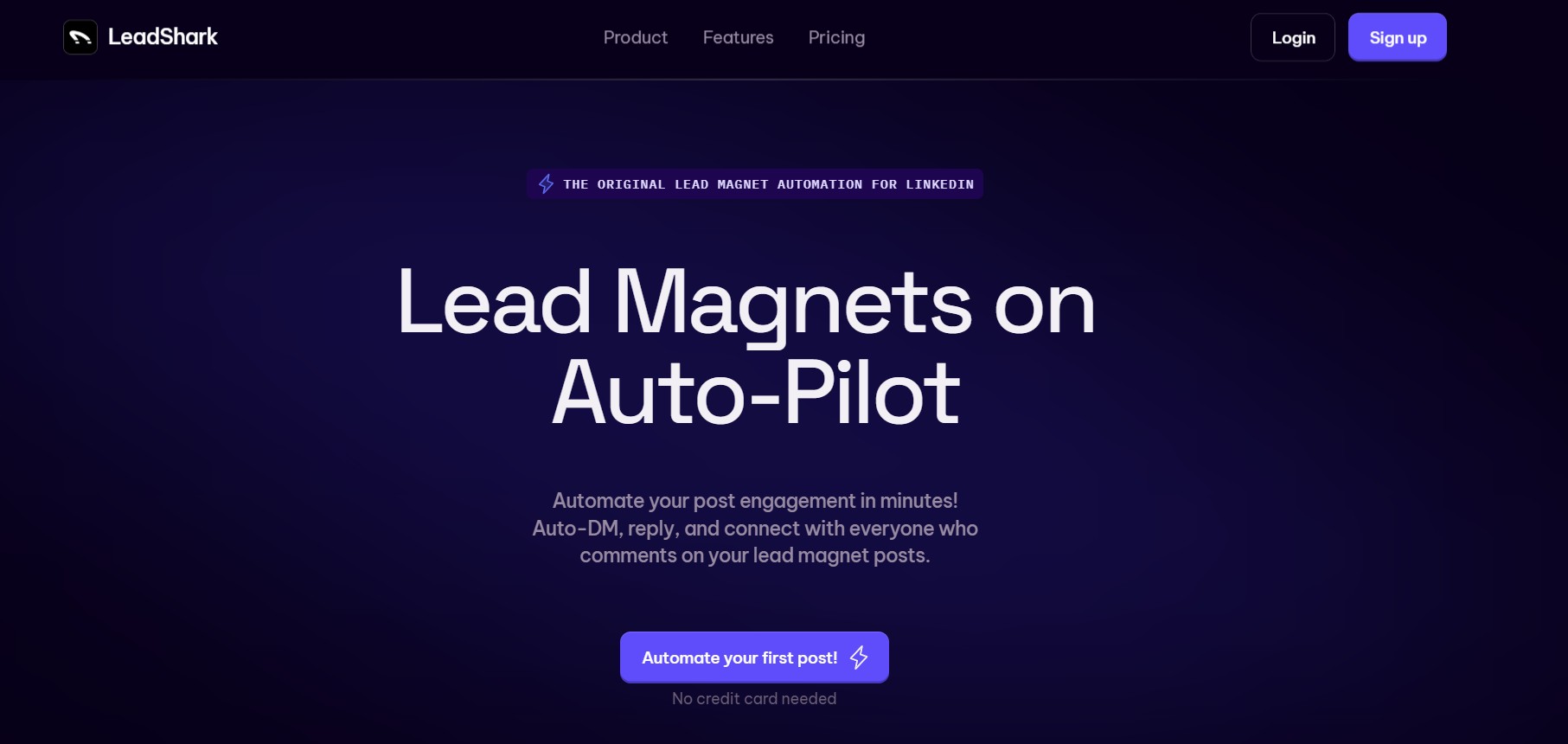 Screenshot 1 of LeadShark