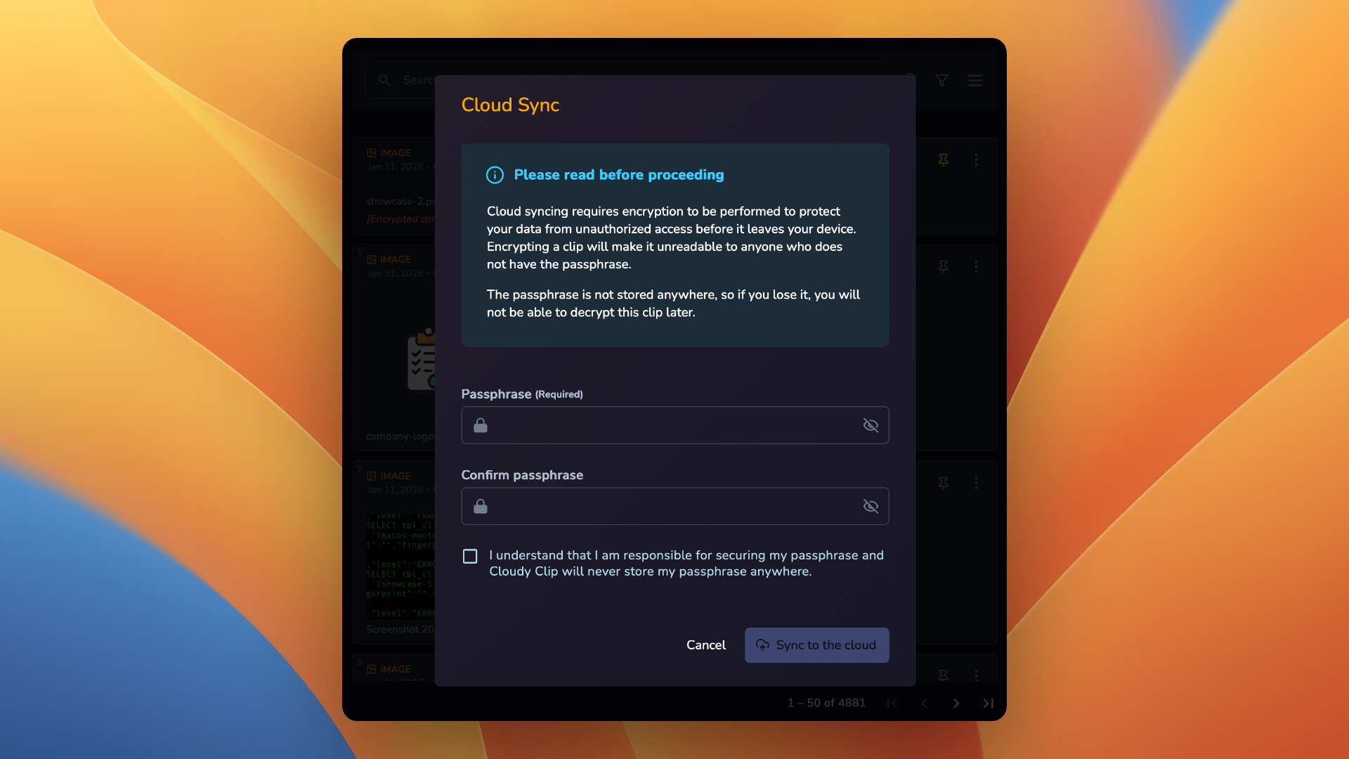 Screenshot 5 of Cloudy Clip