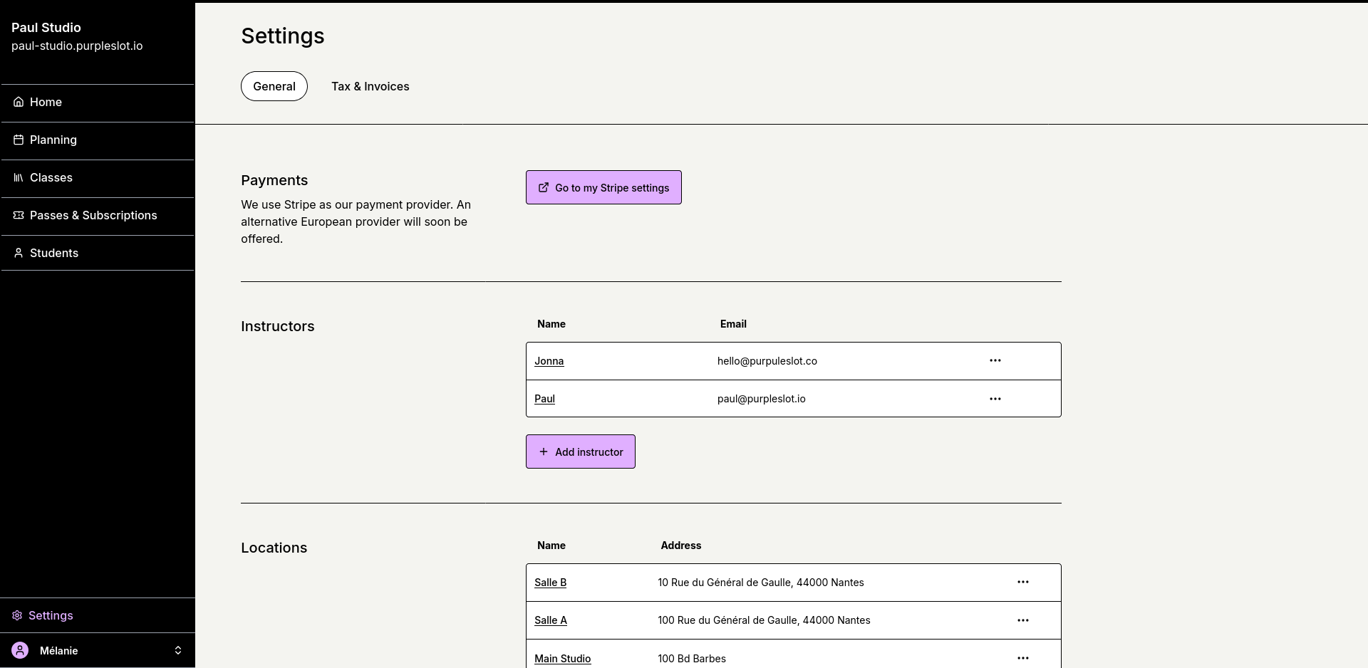 Screenshot 1 of Purple Slot