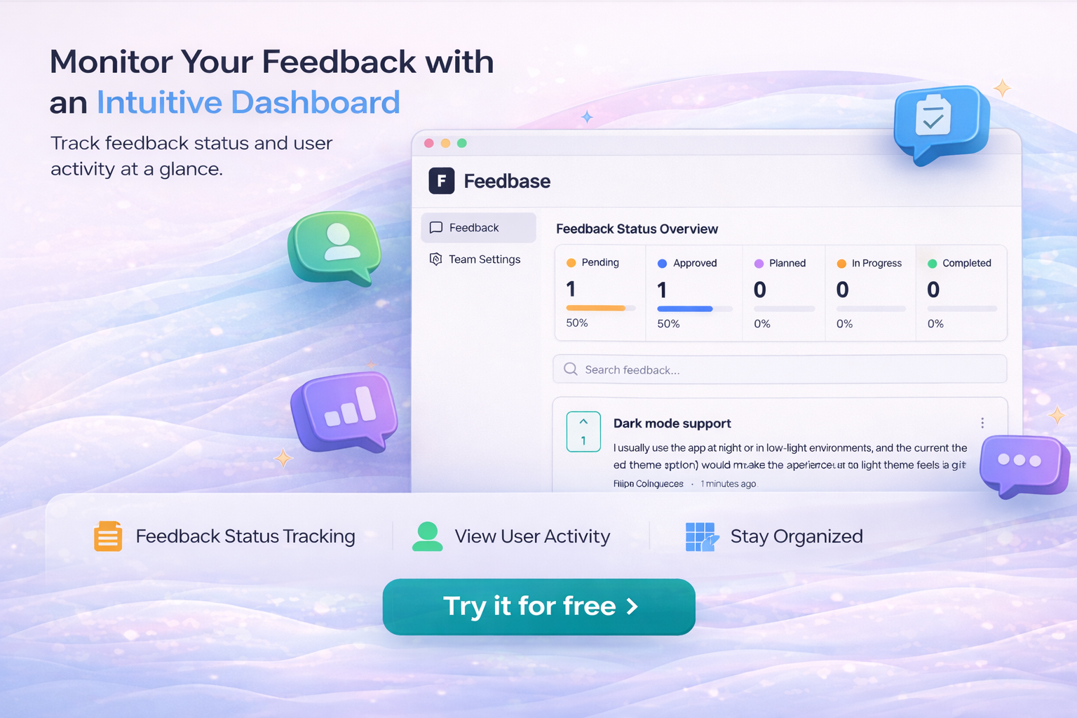 Screenshot 3 of Feedbase