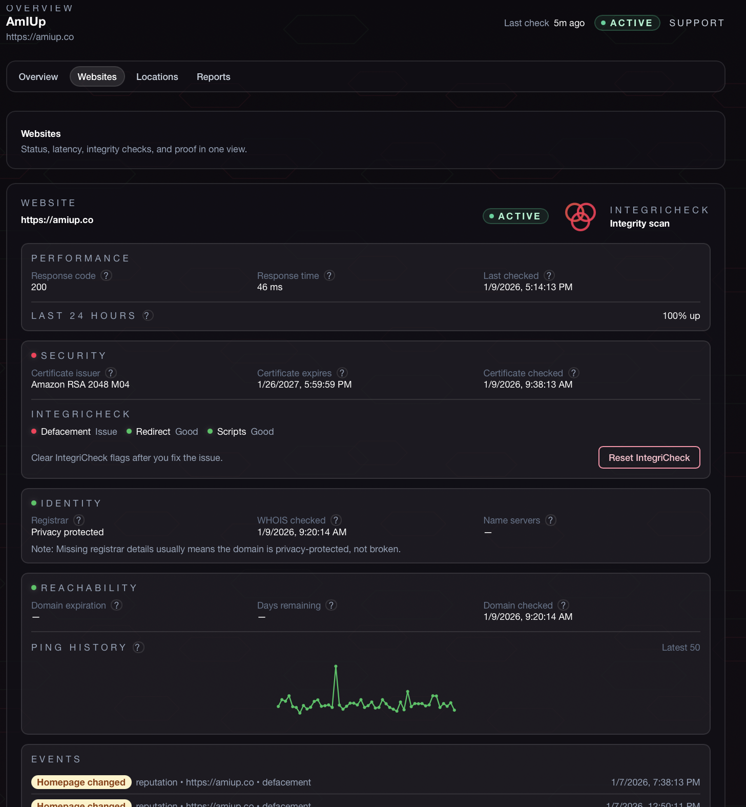 Screenshot 3 of AmIUp