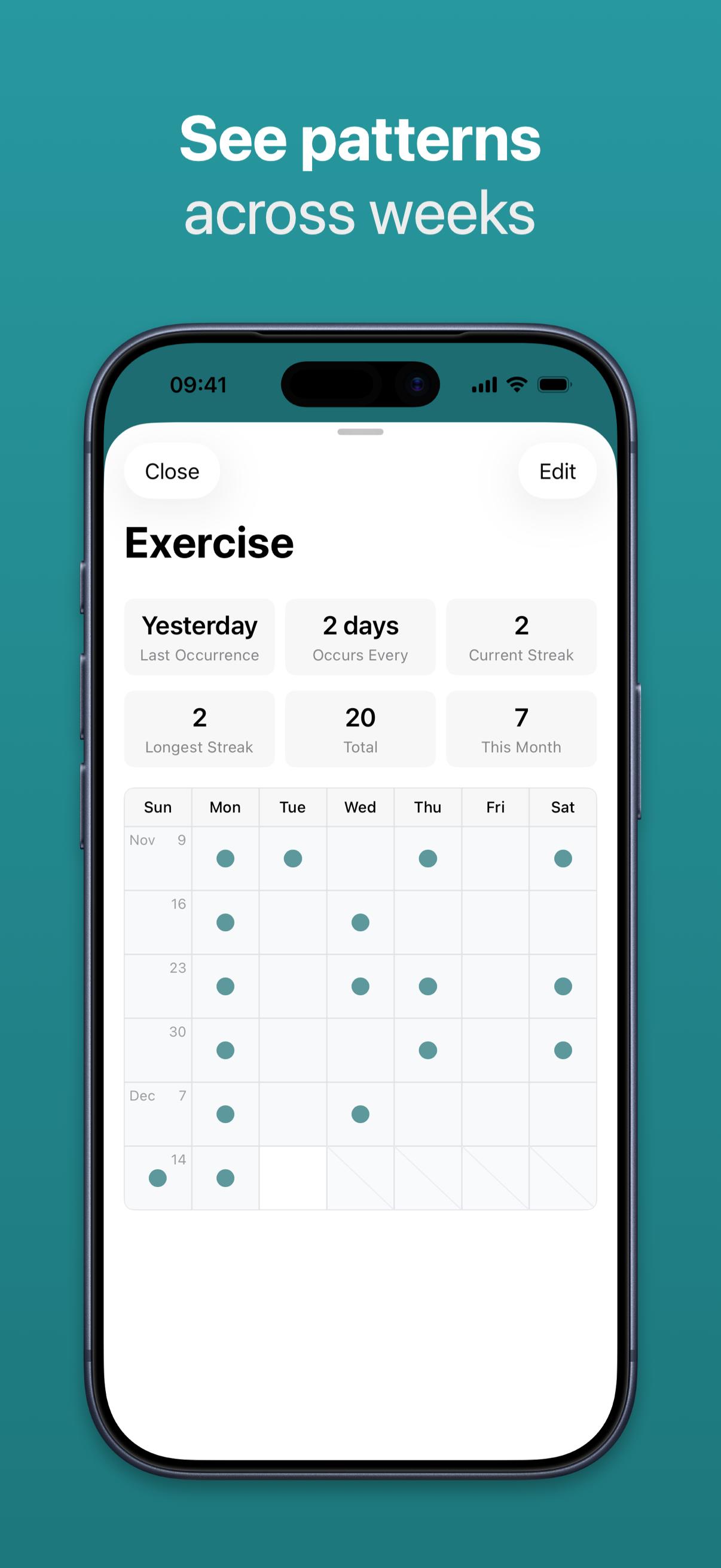 Screenshot 3 of Dots: A Lifestyle Journal