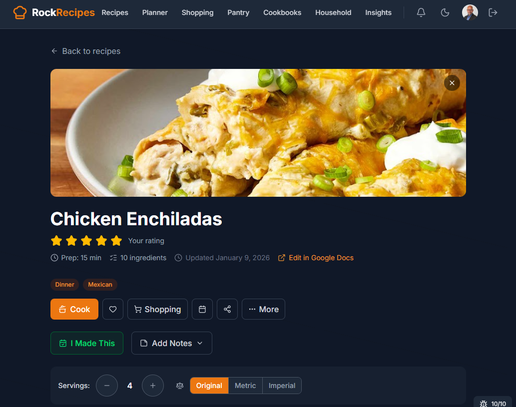 Screenshot 3 of Rock Recipes