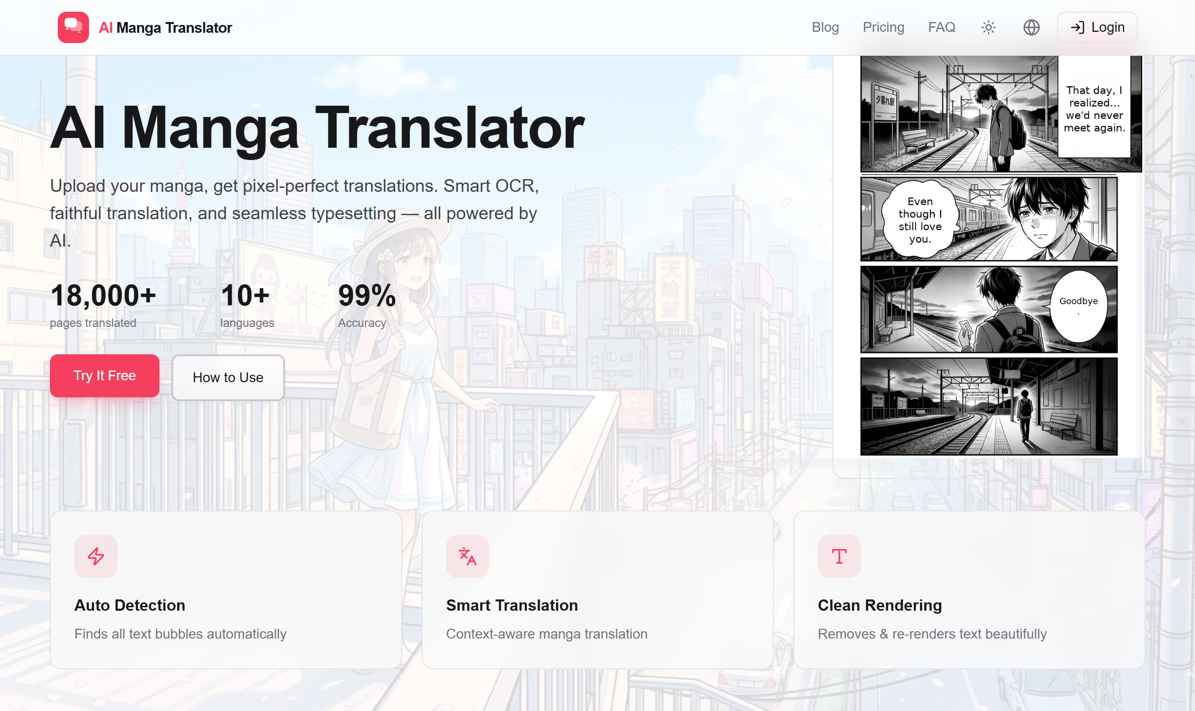 Screenshot 1 of AI Manga Translator