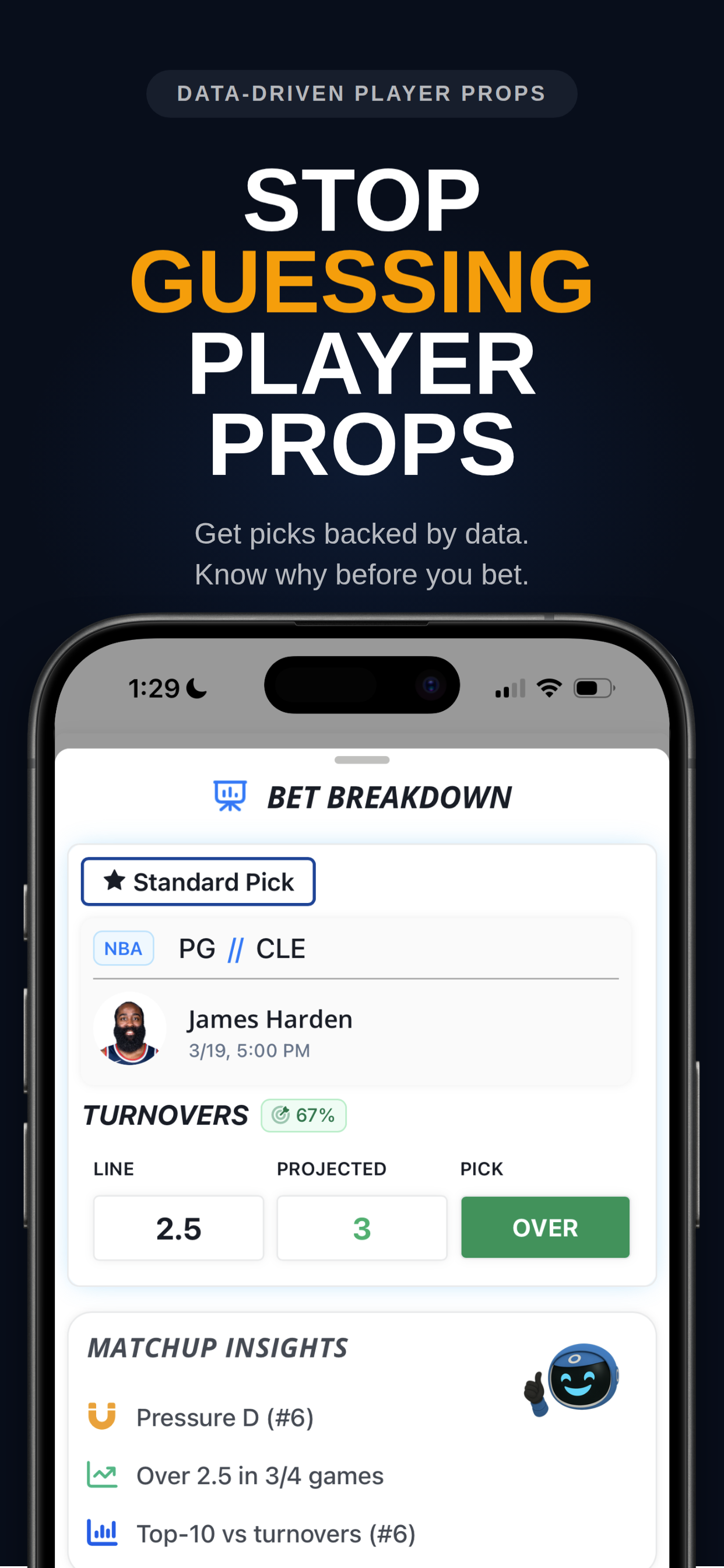 Screenshot 1 of JukePicks: Bet Smarter